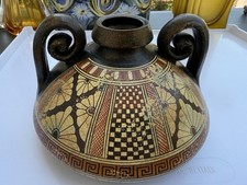 Greek pottery amphorae Owl