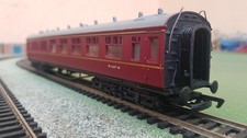 Replica OO gauge 12042 BR 60' Collett 1st/2nd Class Brake Coach, Maroon, boxed