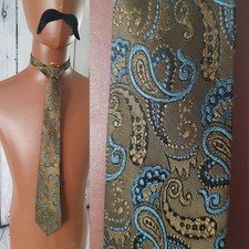 Vintage 1960s Tie Brown