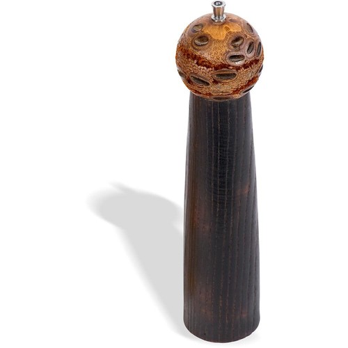 Stainless steel pepper mill - stainless,