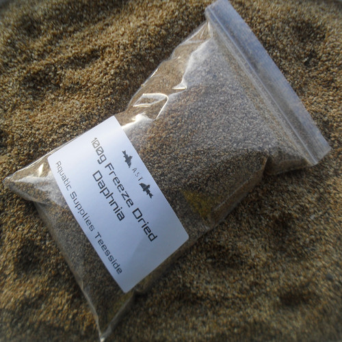 Freeze dried daphnia fish - fish, food