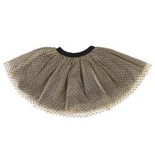 BONPOINT GOLD KIDS GIRLS TULLE SKIRT 6 YEARS