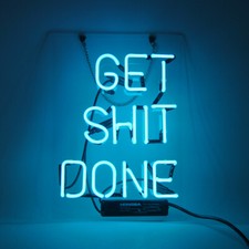 Get Shxt Done Neon Sign Light