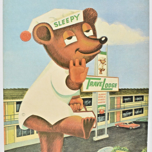 1960s travelodge sleepy - 1960s,