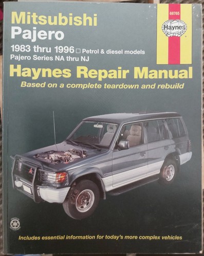 Mitsubishi pajero haynes - mitsubishi,