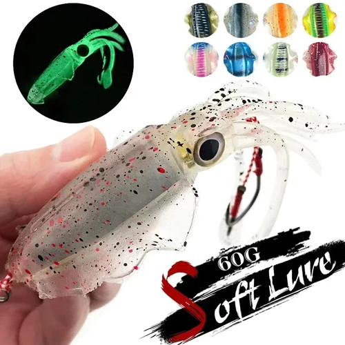 60g luminous squid fishing - squid,