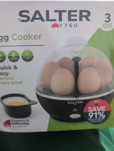 Salter electric egg cooker - electric,