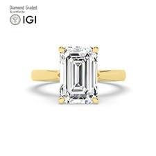 Emerald Diamond Engagement