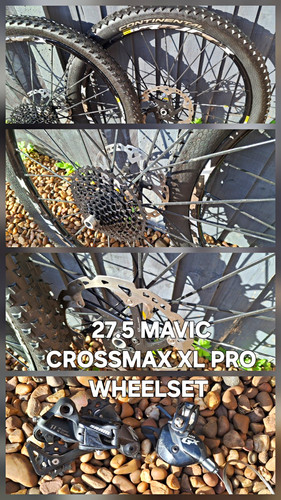 Mavic crossmax pro wheelset - xl,