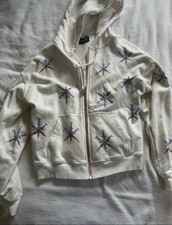 Unknown London White Hoodie