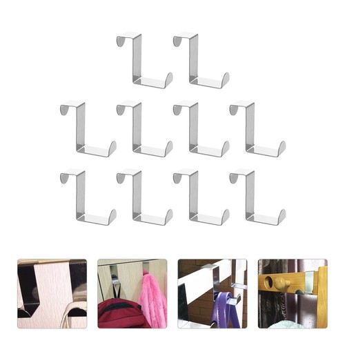 10pcs shaped door hooks - 10pcs,