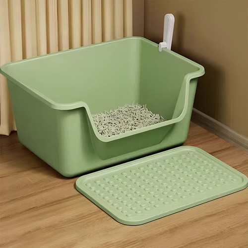 Large open cat - large, tray