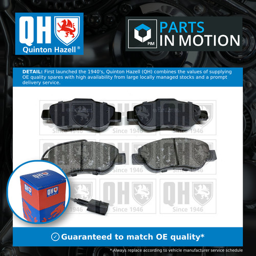Brake pads set fits fiat - fits,