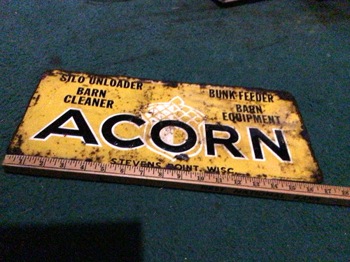 Vintage 1960 acorn - vintage,