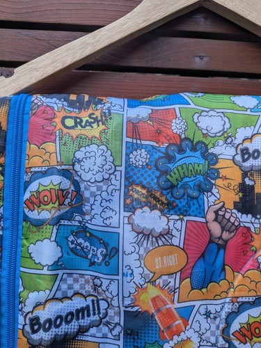 Retro childs sleeping - sleeping, bag