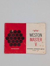 Weston Master V Exposure Meter