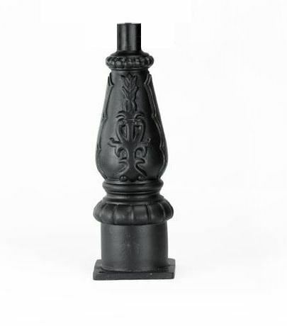 Victorian lamp post base - lamp,