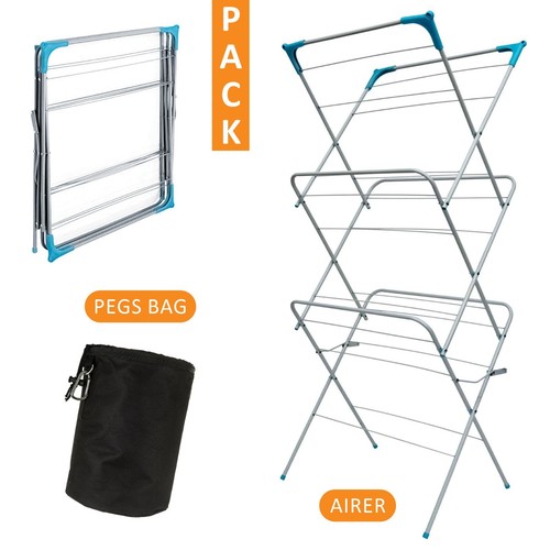 Tier clothes dryer airer - dryer,