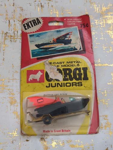 1967 corgi juniors batboat - 1967,