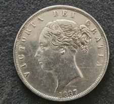 1887 Queen Victoria Half Crown