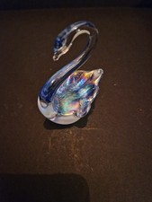 Heron Glass. Small Blue Azure