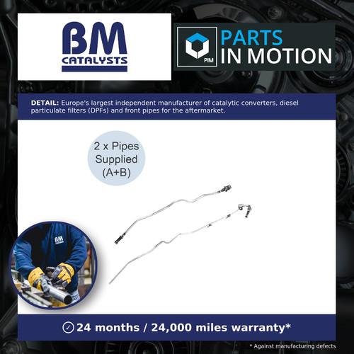 Dpf pressure sensor pipe fits - pressure,