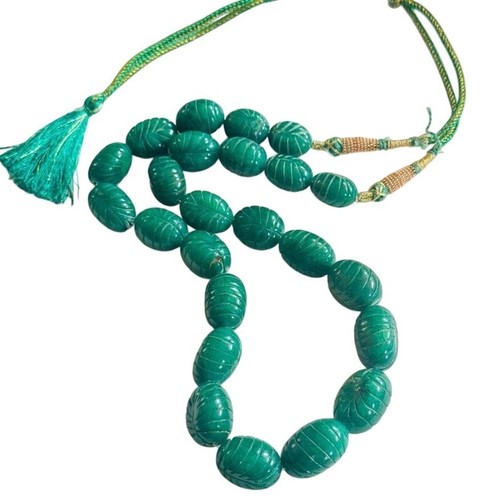 Vtg green emerald gemstone - vtg,