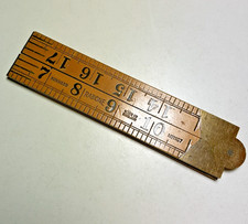 Vintage Rabone Wooden / Brass