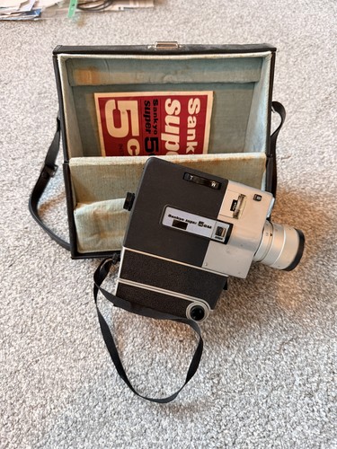 Vintage sankyo super 5cm - super, 8mm