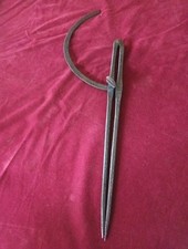 Vintage Hand Forged Large 20 Inch Compass Dividers Stonemasons Wheelwright