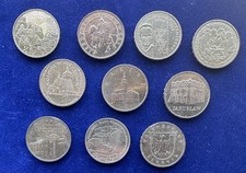 Poland 2 Zlotych 10 Coins Lot