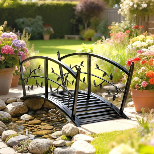 Metal garden bridge with - 1.2m,