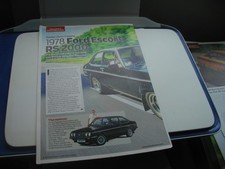Restoring a 1978 Ford  Escort RS 2000