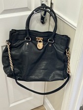 Michael Kors Black Leather &