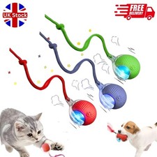Automatic Rolling Ball Smart Pet Toy Electric Self-Moving Cat Dog Kitten Game UK