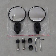2x Rearview Mountain Bike Rear View Mirror Bicycle Bar End Mirror 360° Rotating