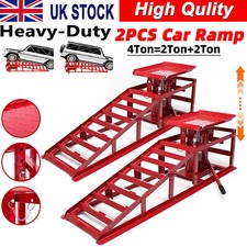 4 ton Hydraulic Car Ramps 2PC