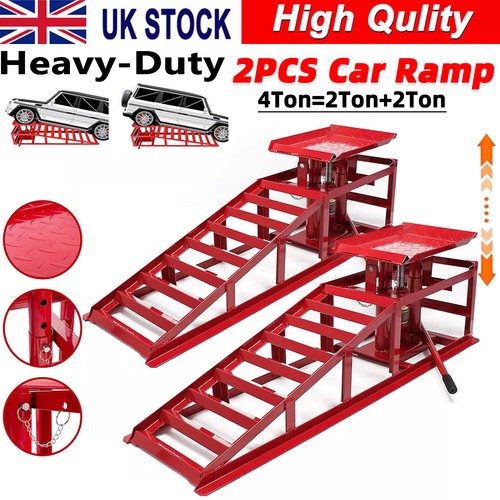 Ton hydraulic car ramps - 4,