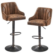 Bar Stools Set of 2 Adjustable