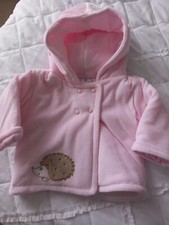 Baby Girls Hooded jacket in Size 3 Months BNWOTS 