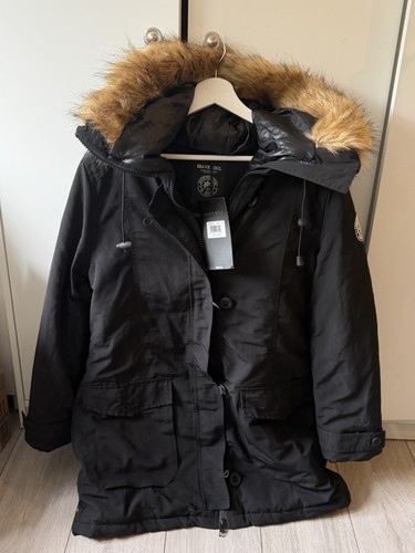 Brave soul coat black - brave,