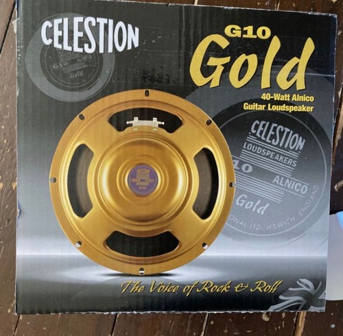 Celestion g10 alnico - alnico, gold