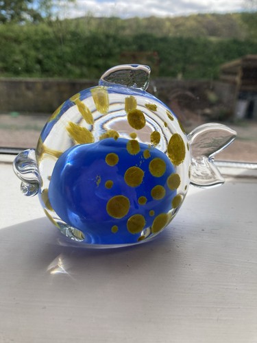 Caithness glass paperweight - glass,