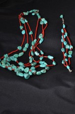 Triple Strand Turquoise and