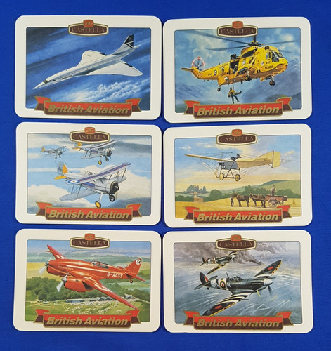 Castella cigar cards british - cigar,