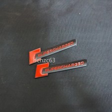 2x Small Black Red Matte