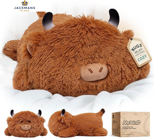 Mewaii cute cow plush pillow - plush,