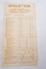 1953 Royal Blue Coach Services