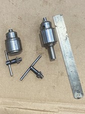 Jacobs Chuck & Key 0-1/4" or 0-6.5mm with unknown spare micro mini drill
