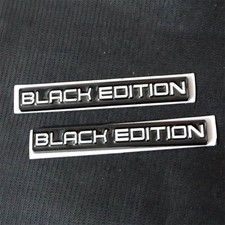 2x White Matte BLACK EDITION